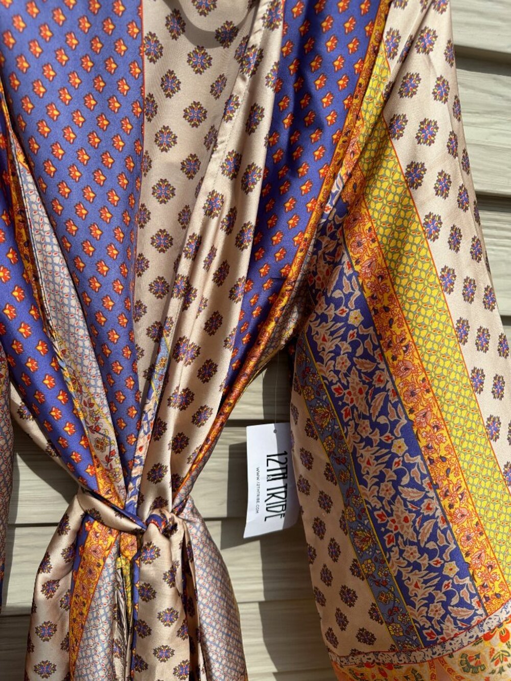 Gold Standard Multicolored Kimono Dress - (from) 12th Tribe - Picture 3 of 6